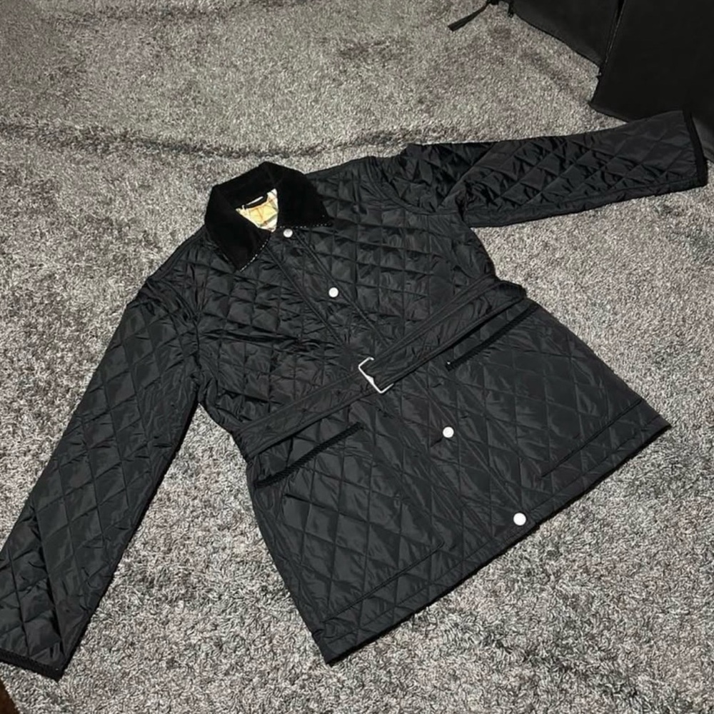 New Burberry Nylon Quilted Jacket